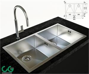 franke sink and faucet